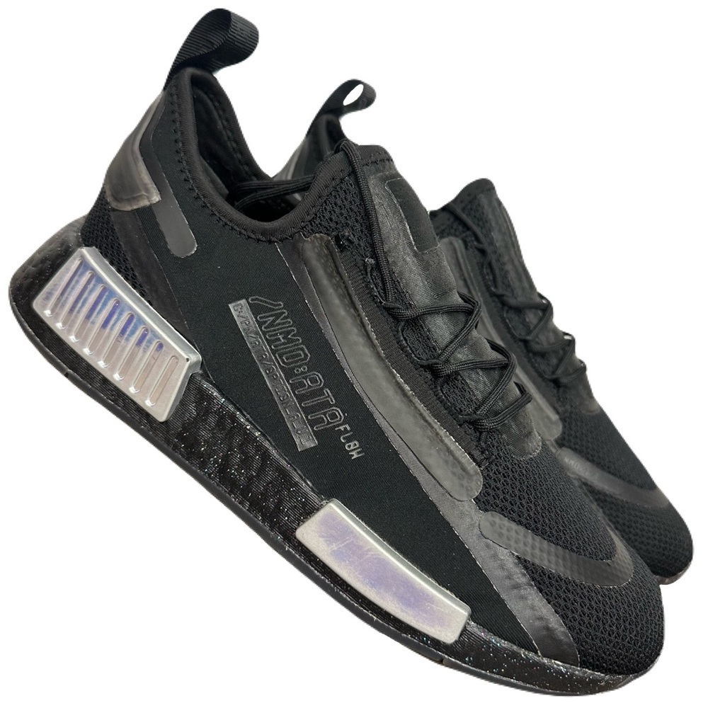 Adidas NMD_R1 Spectoo ‘Black Iridescent’ Running Shoes